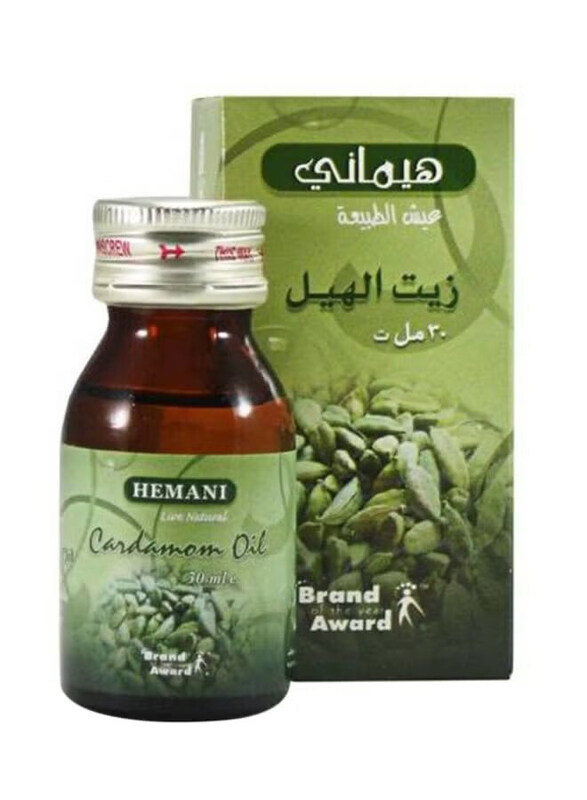 

Hemani Cardamom Oil, 30ml