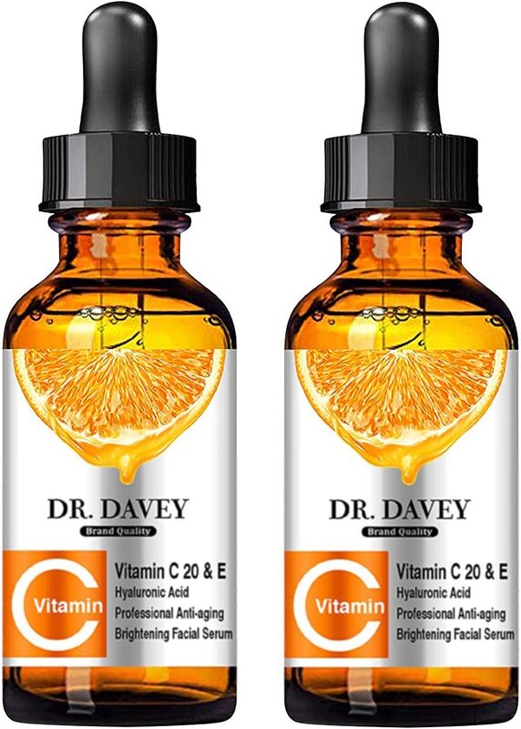 HemingWeigh Dr. Davey Anti-Aging Vitamin C Facial Serum. 2 x 30ml