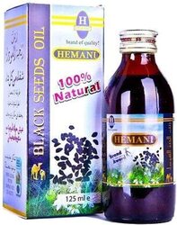 Hemani 100% Natural Black Seed Oil for Anti Hairfall, 125ml
