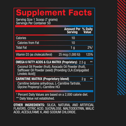 BPI Sports CLA + Carnitine, 350gm, Rainbow Ice