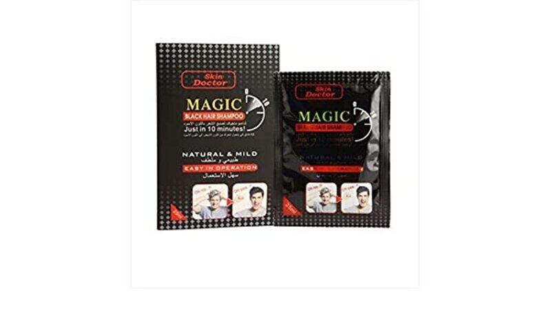 

Generic Magic Hair Dye Shampoo, 25ml, Black