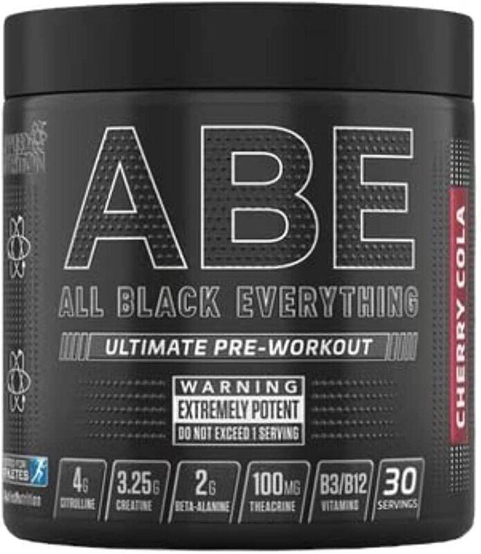 

Puzzle Supps Applied Nutrition ABE All Black Everything Ultimate Pre-Workout, 315 gm, Cherry Cola