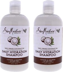 Shea Moisture Virgin Coconut Oil Daily Hydration Shampoo, 13Oz