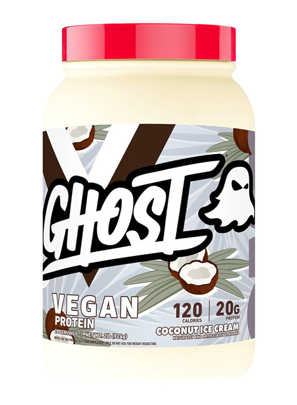 

Ghost Vegan Protein, 2 Lbs, Coconut Ice Cream