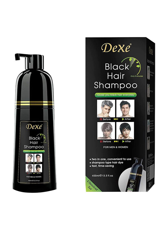 

Dexe Gentle Botanical Formula Instant Hair Shampoo, 400ml, Black