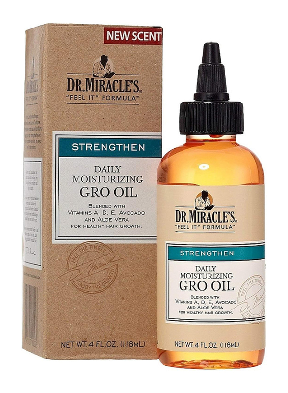 Dr. Miracle'S Strengthening Daily Moisturizing Gro Oil, 4 oz