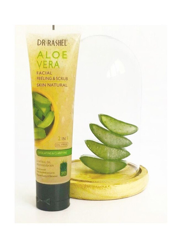 

Dr. Rashel Aloe Vera 2-in-1 Facial Peeling and Scrub, 100gm