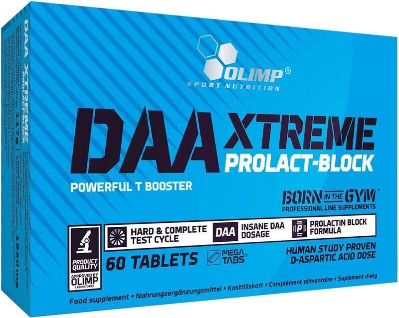 

Olimp Daa Xtreme Prolact Block Testosterone Supplement, 60 Tablets, Unflavored