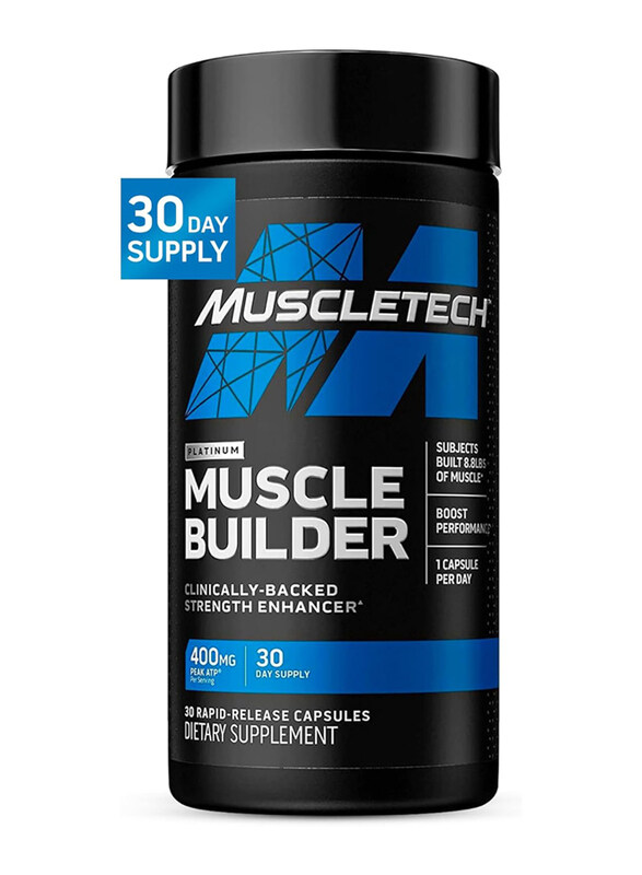 

Muscletech Muscle Builder 30Ct Us Protein, 30 Capsules, Unflavored