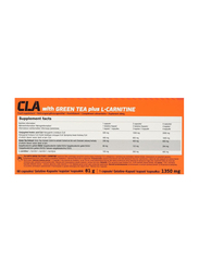 Olimp Sport Nutrition CLA with Green Tea Plus L-Carnitine, 60 Capsules, Unflavored