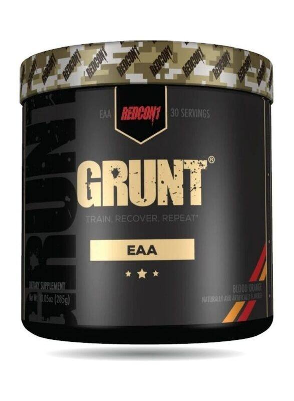 

Redcon1 Grunt EAA Dietary Supplement Powder, 30 Servings, Blood Orange