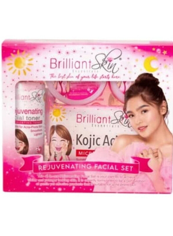 

Brilliant Skin with Kojic Acid Rejuvenating Facial Set for The Perfect Skin