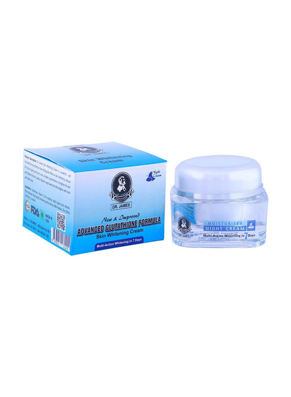 

Dr. James Skin Whitening Advanced Night Cream, 30g