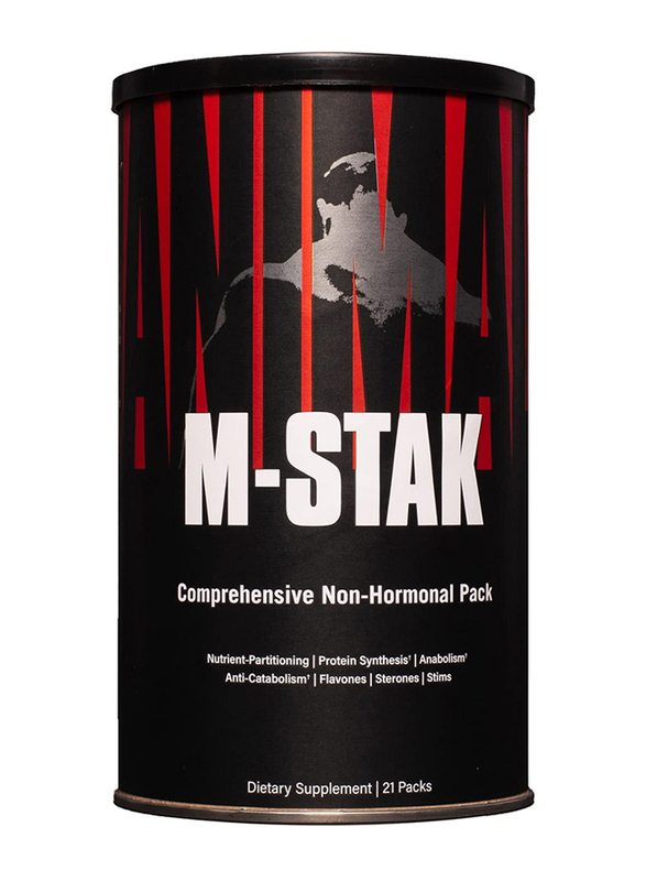 Animal M-Stak Non-Hormonal Supplement, 21 Pack