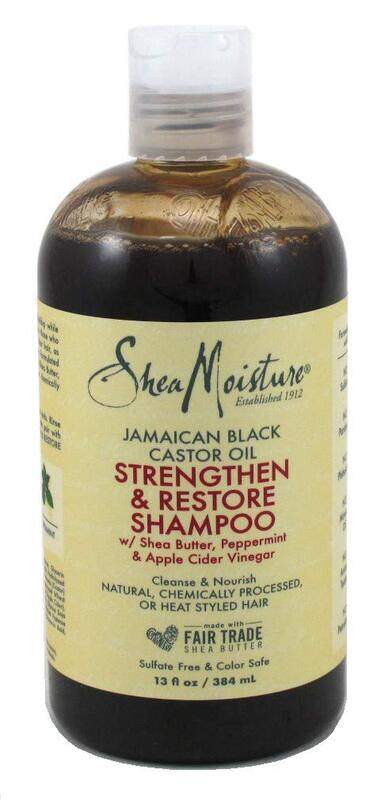 

Shea Moisture Jamaican Black Castor Oil Strengthen & Restore Shampoo, 6 x 384ml