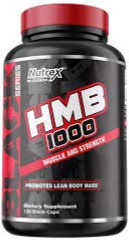 

Nutrex Research Nutrex HMB 1000 Dietary Supplement, 120 Capsules