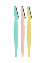 Dorco Tinkle Eyebrow Shaper Razor, 3 Pieces, Multicolour