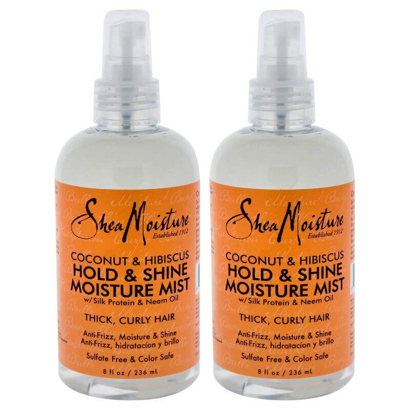 

Shea Moisture Coconut and Hibiscus Hold and Shine Moisture Mist, 236ml