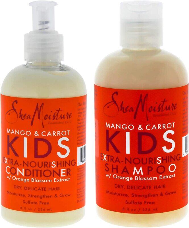 

Shea Moisture Mango and Carrot Kids Extra Nourishing Duo Shampoo, 1Oz