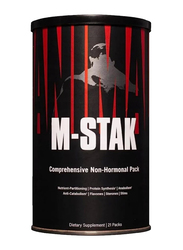 Universal Nutrition Animal M Stak Comprehensive Non Hormonal Pack Dietary Supplement, 21 Packs, Unflavoured
