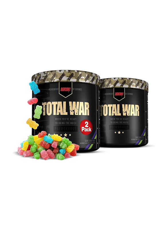 

Redcon1 Total War Gummy, 2 Pieces, Sour