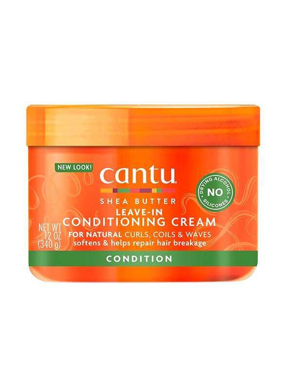 

Cantu Natural Hair Leave-In Conditioning Cream for Damaged Hair, 340g