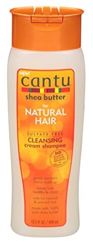 Cantu Shea Butter Cleansing Cream Shampoo for Coloured Hair, 6 x 400ml