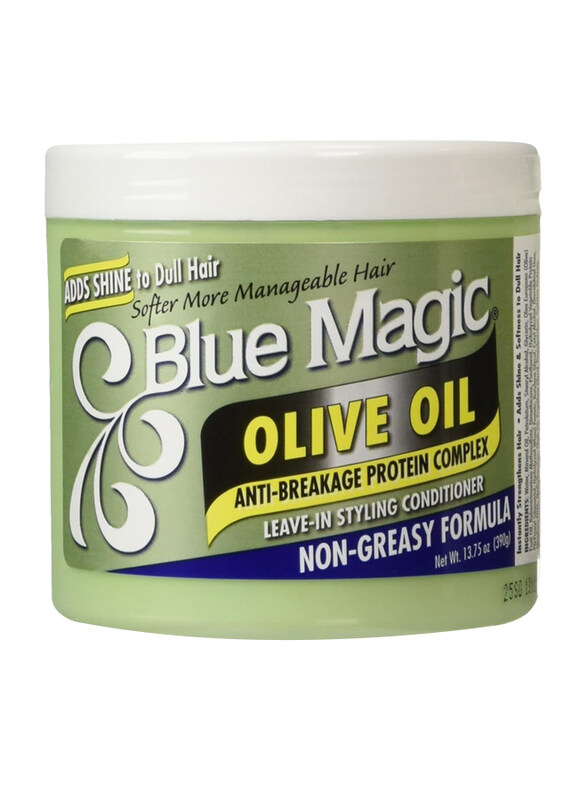 

Blue Magic Olive Oil Leave-In Styling Conditioner for All Type Hair, 13.75oz