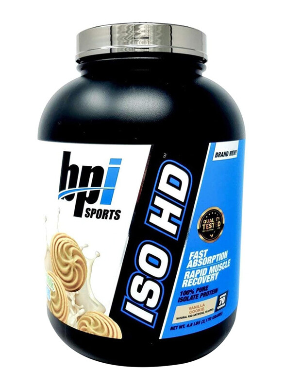 

BPI Sports ISO HD Cookies, 4.9 Lbs, Vanilla