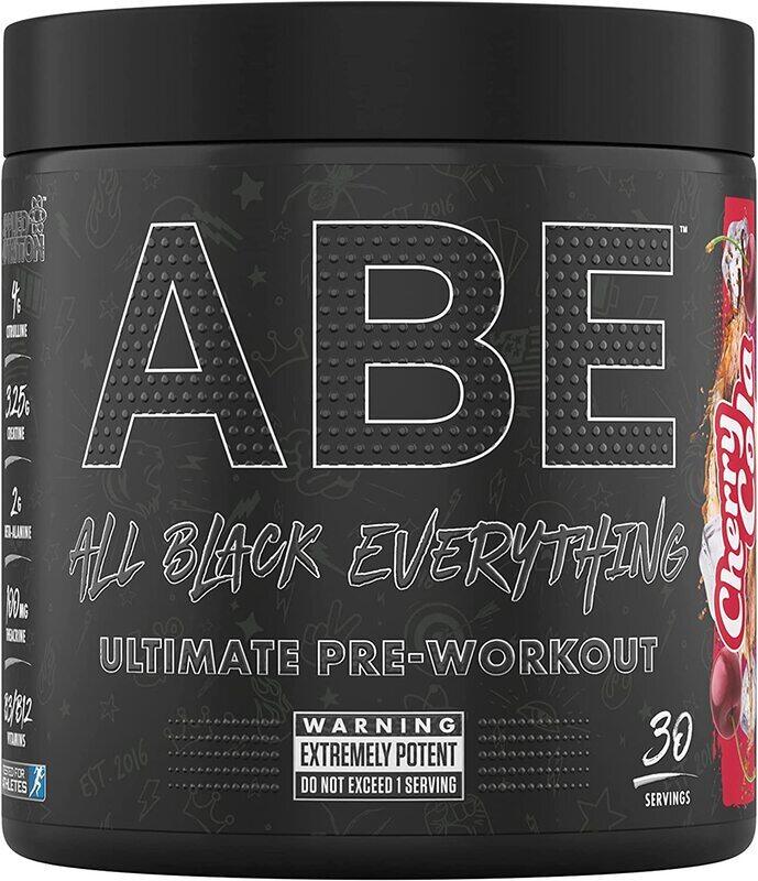 

Abe All Black Everything Pre Workout Powder Energy, 315 gm, Cherry Cola