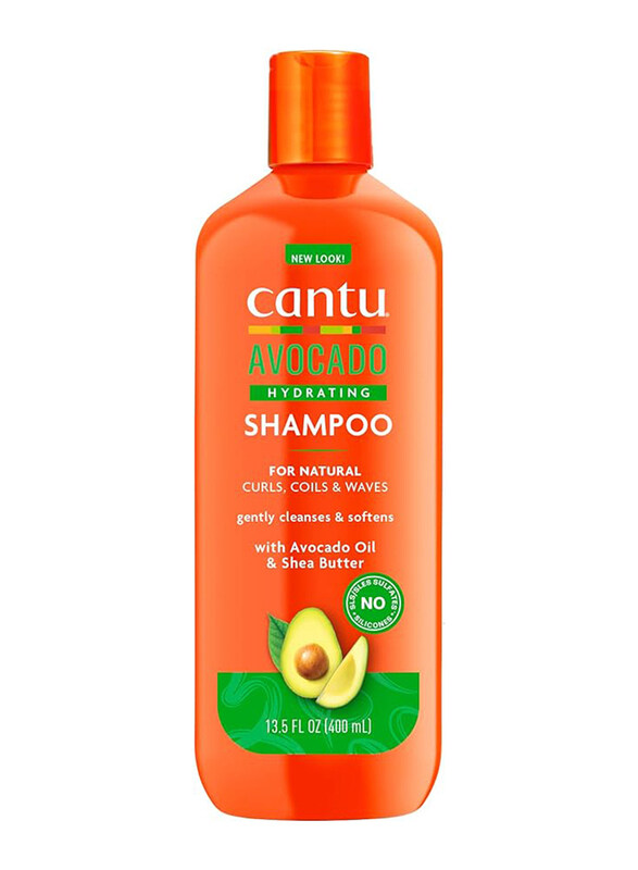 

Cantu Avocado Hydrating Shampoo for All Hair Types, 400ml, 4 Piece