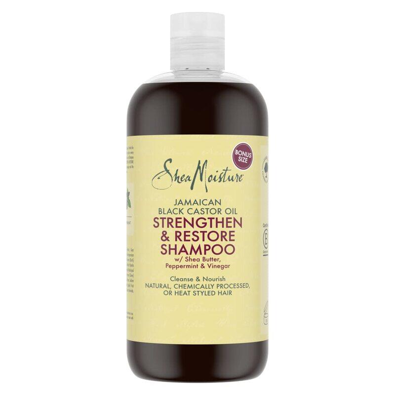 

Shea Moisture Jamaican Black Castor Oil Strengthen and Restore Shampoo for Coloured Hair, 473ml