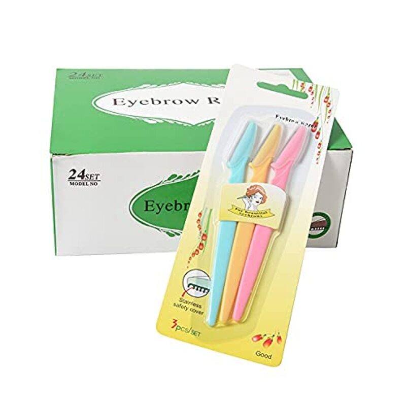 Tinkle Eyebrow Razor Set, 6 Pieces