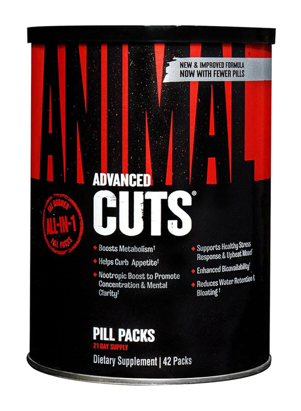 Animal Cuts Fat Burner Dietary Supplement, 42 Pack