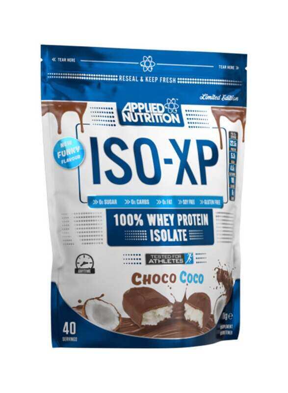 

Applied Nutrition ISO-XP Whey Protein Isolate, 40 Servings, Chocolate Coconut