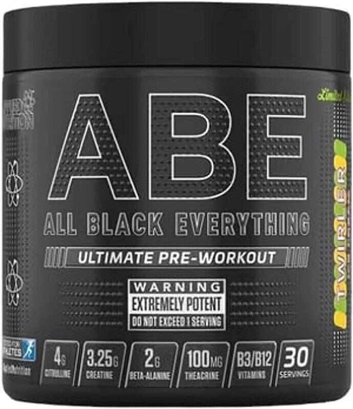 

Puzzle Supps Applied Nutrition ABE All Black Everything Ultimate Pre-Workout, 315 gm, Twirler