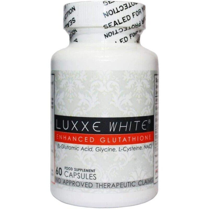 

Luxxe White Enhanced Glutathione Food Supplement, 775mg, 60 Capsules