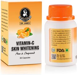 Dr. James Vitamin C Skin Whitening Capsules, 60 Capsules
