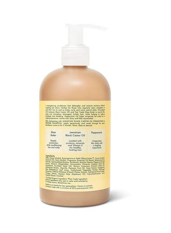 Shea Moisture Strengthen Grow and Restore Conditioner, 384ml