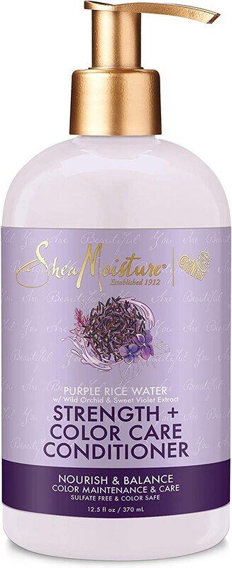 

Shea Moisture Strength + Colour Care Conditioner Purple Rice Water for Damaged Hair, 13oz