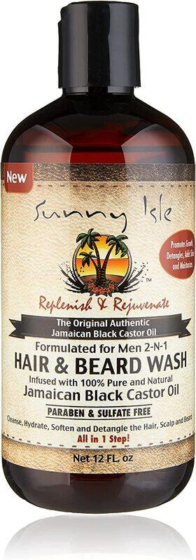 

Sunny Isle Jamaican Black Castor Oil Hair & Beard Wash, 12oz