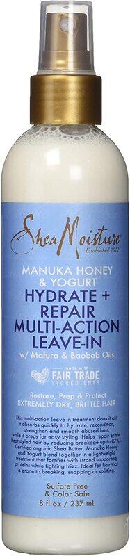 

Shea Moisture Manuka Honey and Yogurt Hydrate Plus Repair Multi-Action Leave-In Conditioner for All Hair Types, 237ml