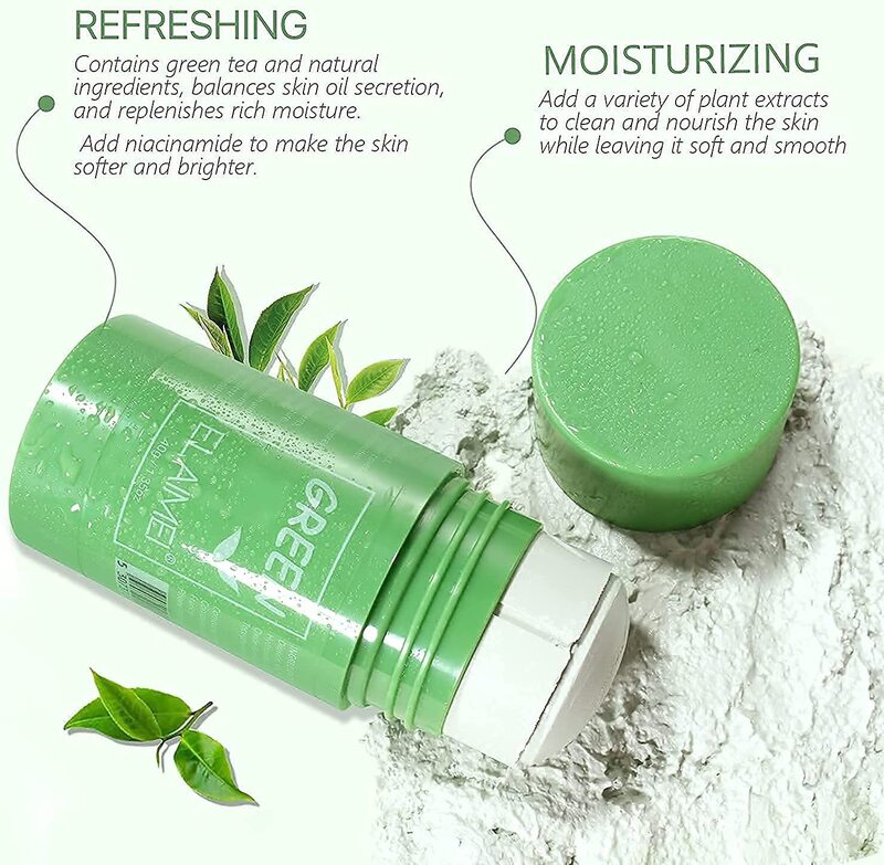 Green Tea Purifying Clay Stick Mask, 40 gm