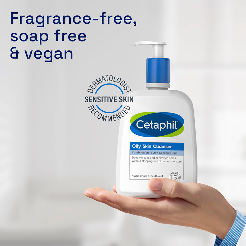 Cetaphil Oily Skin Cleanser, 473ml