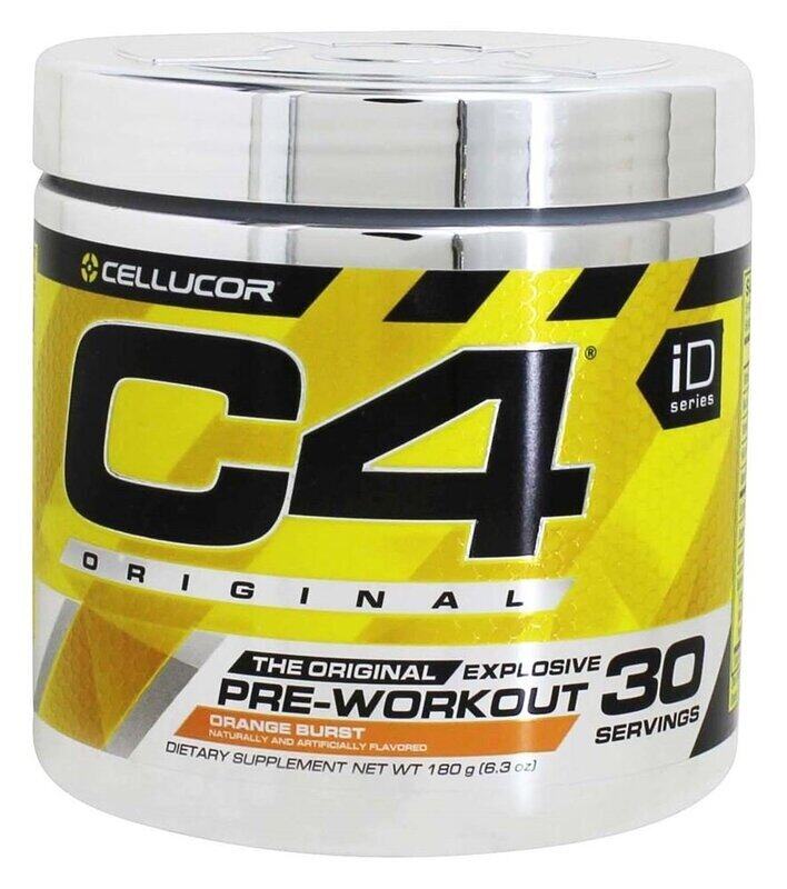 

Cellucor C4 Original Explosive Pre-Workout, 180gm, Orange Burst