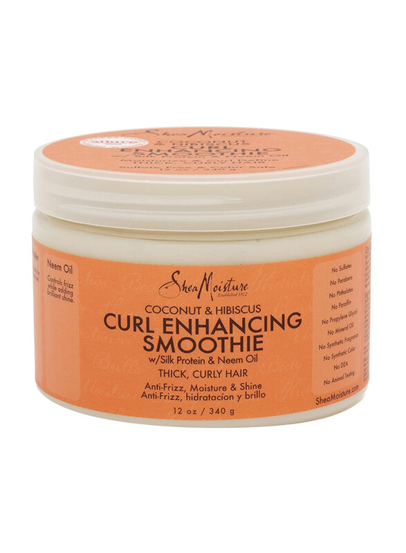 

Shea Moisture Coconut & Hibiscus Curl Enhancing Smoothie Gel, 340gm