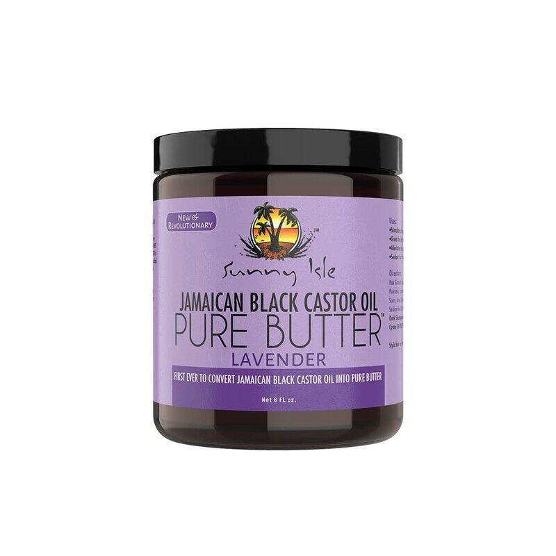 

Sunny Isle Jamaican Black Castor Oil Pure Butter Lavender Oil for All Hair Types, 8 Oz
