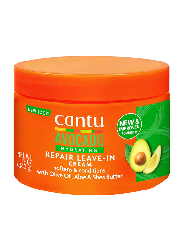 

Cantu Avocado Hydrating Repair Leave-in Conditioner Cream, 340ml