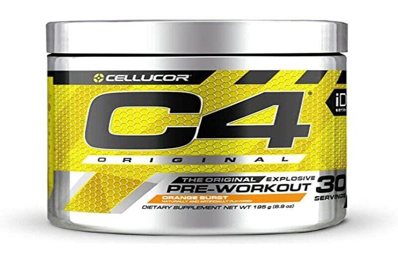 

Cellucor C4 Original Explosive Pre-Workout, 195gm, Orange Burst
