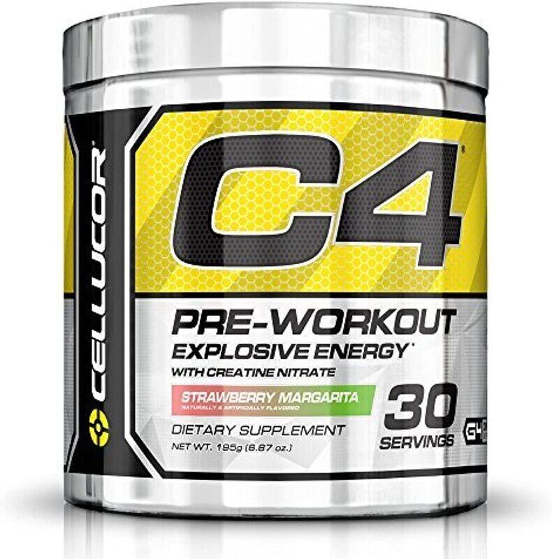 

Cellucor C4 Original Pre Workout Energy Powder, 195 gm, Strawberry